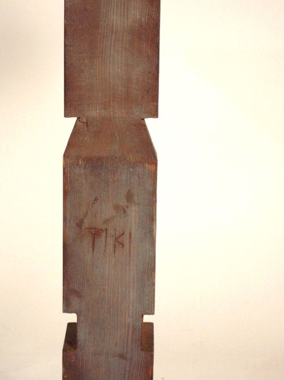 Carved 'TOTEM' OR 'TIKI' TABLE, circa 1940s