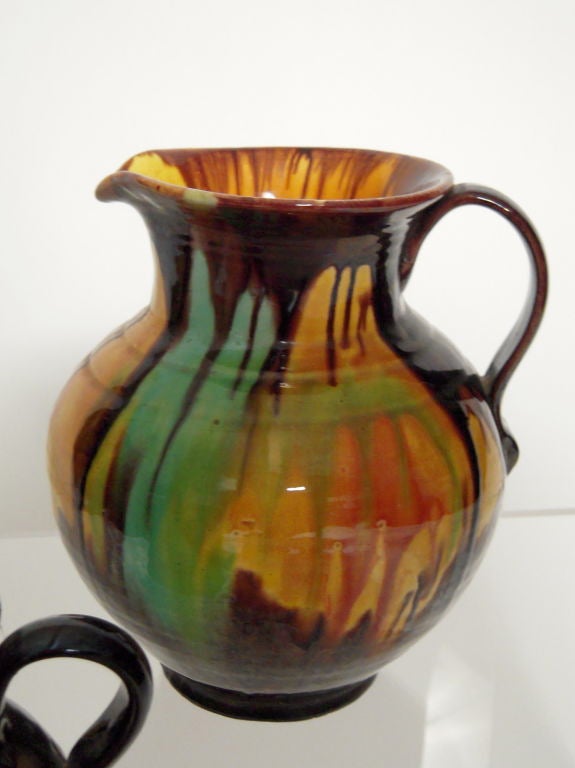 antique ceramic pitchers