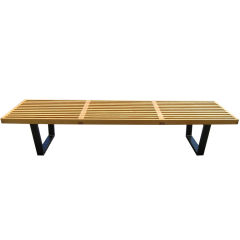 72" Slat Bench by George Nelson for Herman Miller