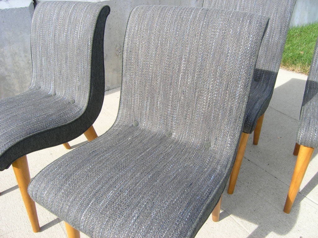Set of Four Chairs by Russel Wright for Conant Ball 3