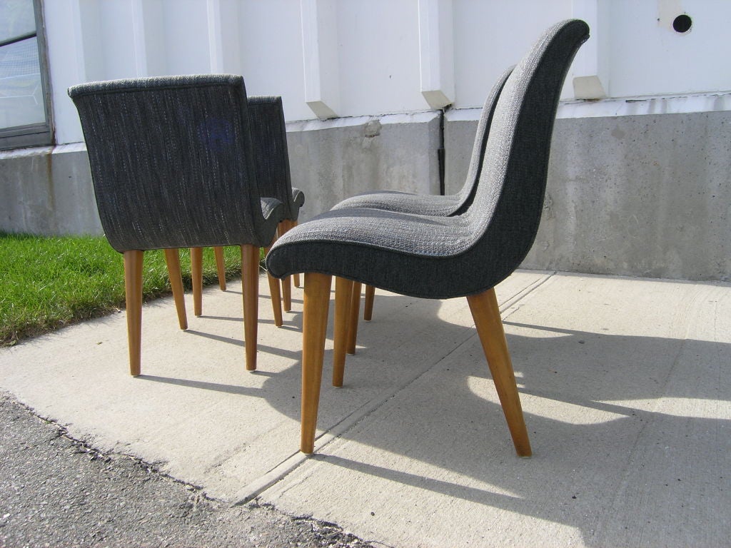 Set of Four Chairs by Russel Wright for Conant Ball 2