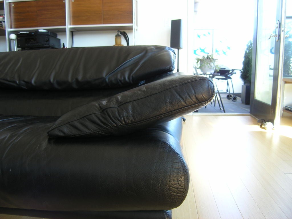 Italian Alanda Adjustable Leather Sofa by Paolo Piva for B&B Italia