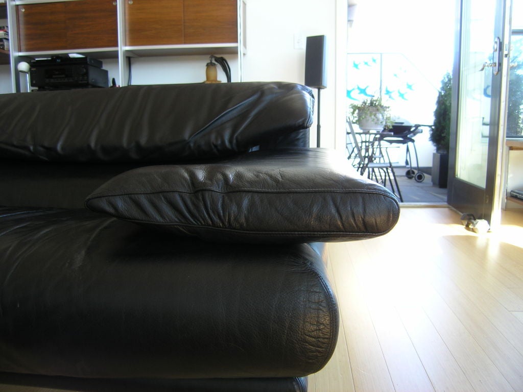 20th Century Alanda Adjustable Leather Sofa by Paolo Piva for B&B Italia