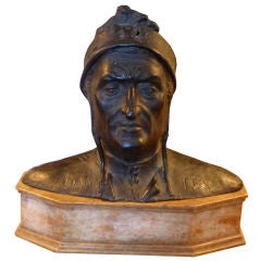 Grand tour bust of Dante