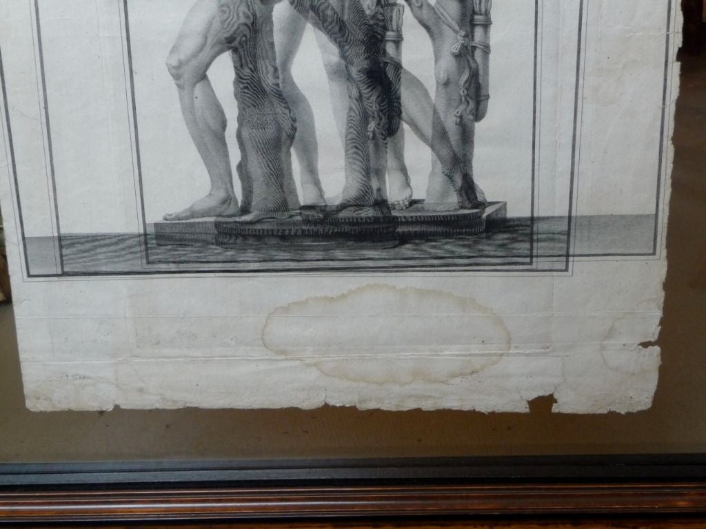 18th Century and Earlier Triple Struck Etching For Sale