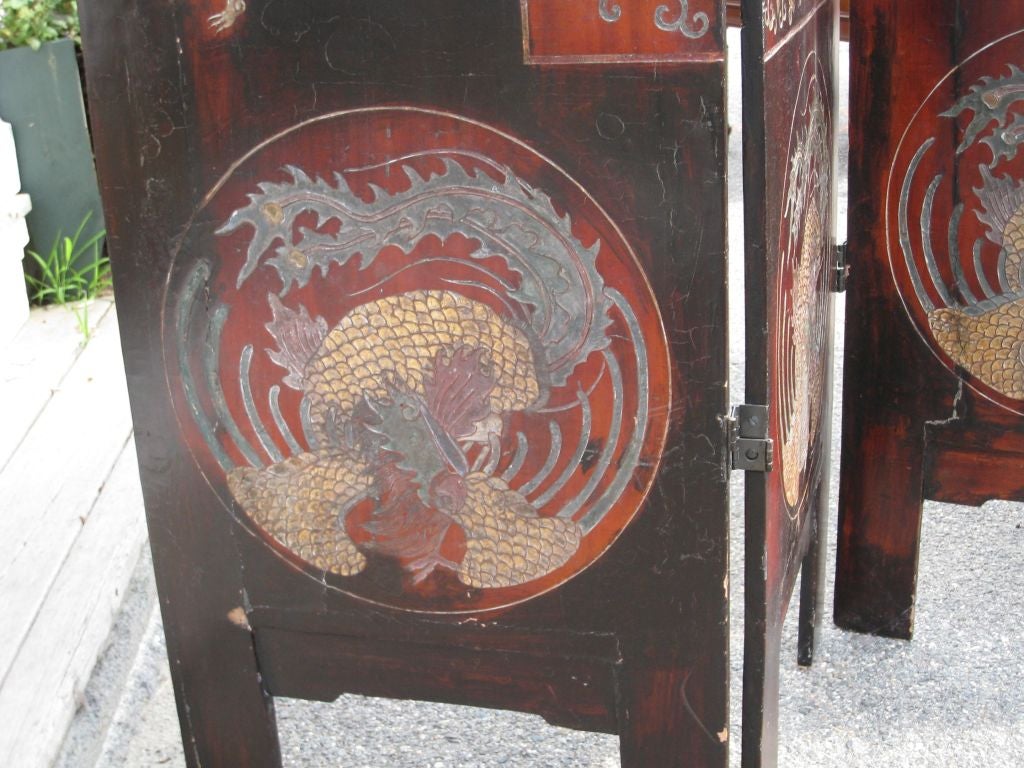 Chinese Eight Panel Coromandel Screen 3