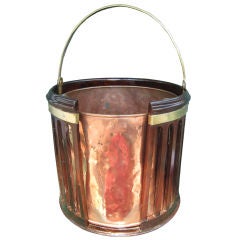 Antique George III Mahogany and Brass Plate Holder