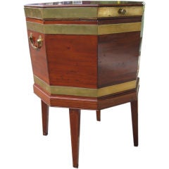 Antique Regency Mahogany Celleret