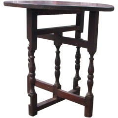 Antique Jacobean Style Oak Coaching Table