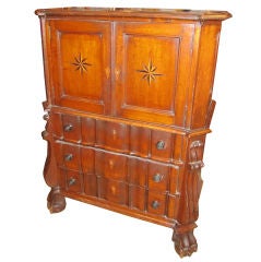 Dutch Oak Dwarf Cabinet