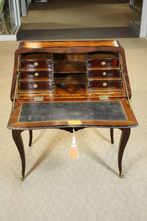 French Louis XV Period Slant Top Desk