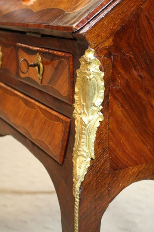 Louis XV Period Slant Top Desk 3