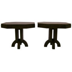 Octagon Tables with Double Bases