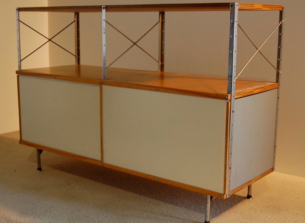 vintage eames storage unit