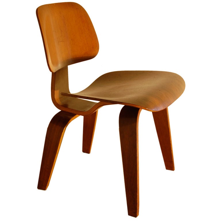 CHARLES AND RAY EAMES ; EVANS DCW LABELLED
