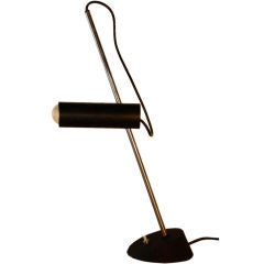 GINO SARFATTI FOR ARTELUCE DESK LAMP (LABELLED)