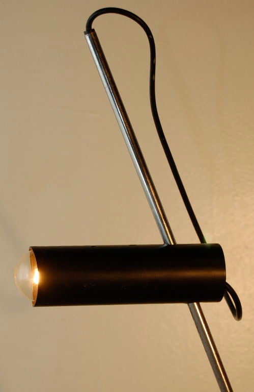 GINO SARFATTI FOR ARTELUCE DESK LAMP (LABELLED)