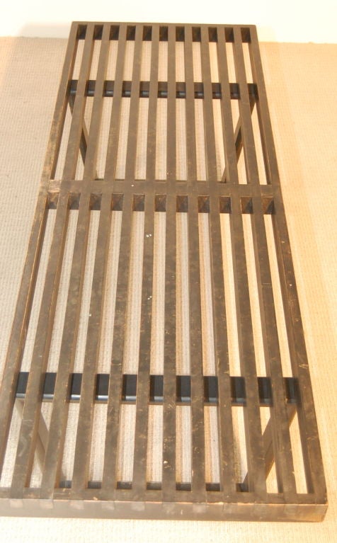 GEORGE NELSON SLAT BENCH , 1940'S PRODUCTION 1