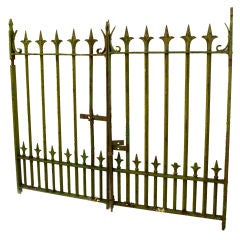 Pair of Mid 19th Century Wrought Iron Gates