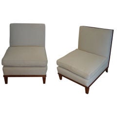 Pair of easy chairs