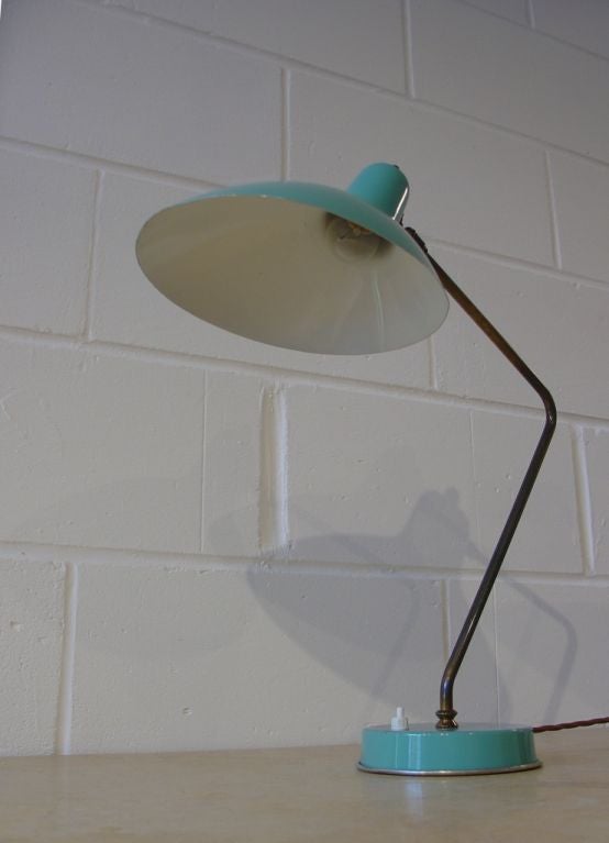 20th Century metal table lamp