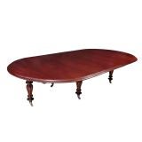 Antique Large Mahogany Extending Dining Table