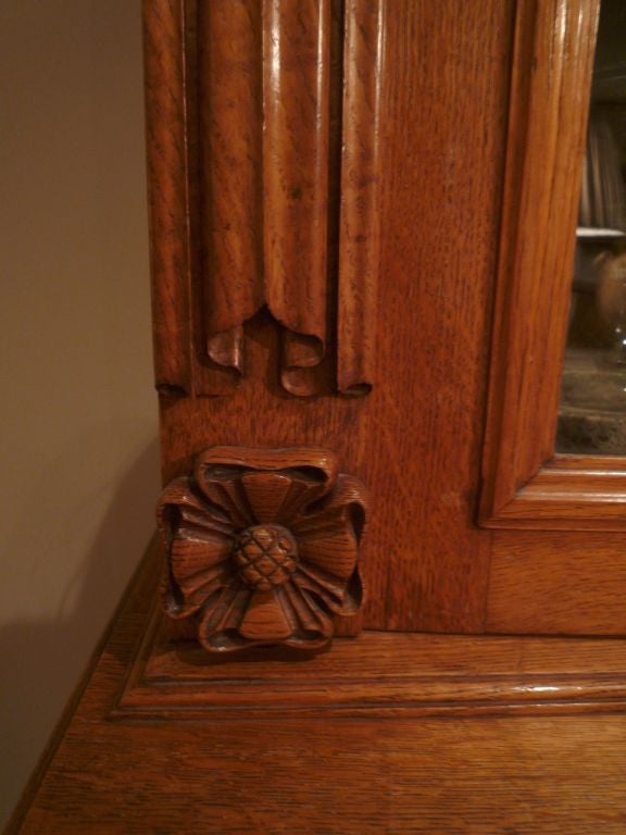 Victorian Breakfont Bookcase by Edwards & Roberts