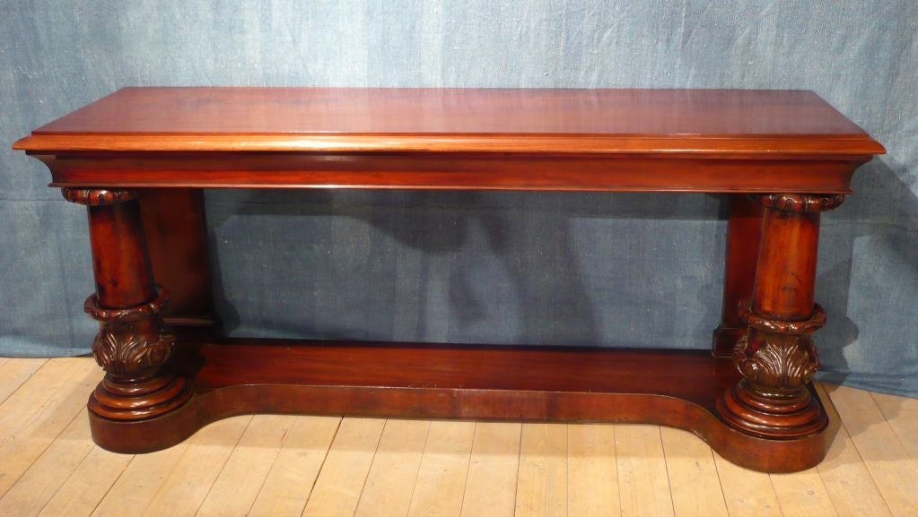 William IV Mahogany Serving Table
