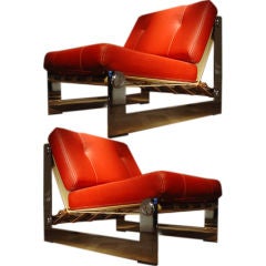 A Pair of Gilles Bouchez “Air Borne” Chairs