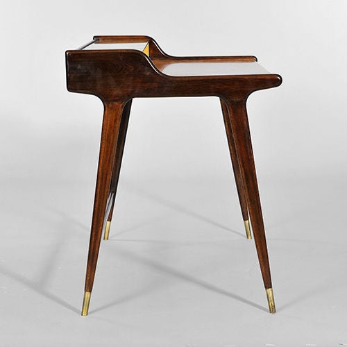 Wood Writing Desk by Reinhold Stotz, Germany 1950s