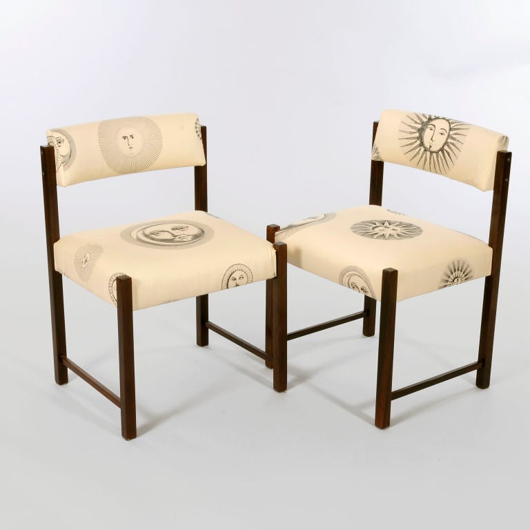 Brazilian Set of 8 `TIAO` Dining Chairs by Sergio Rodrigues, 1959, Brazil