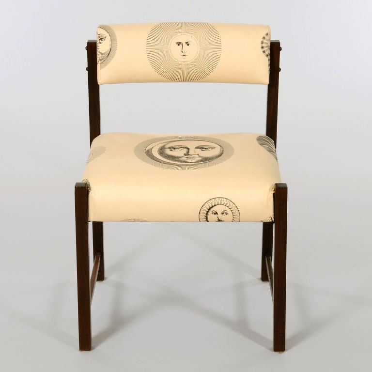 Mid-20th Century Set of 8 `TIAO` Dining Chairs by Sergio Rodrigues, 1959, Brazil