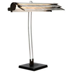 Industrial Rotating Table Lamp, Germany 1950s 11