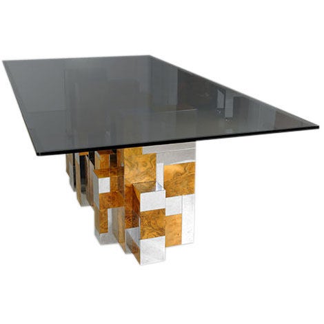 Paul Evans Cityscape Dining Table, USA, 1970s