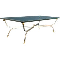 A Maison Jansen style Rectangular Coffee Table 1980s