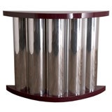 A 1980s Purple Lacquered Console Table