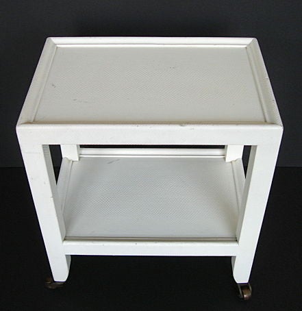 Karl Springer Petite Telephone Table