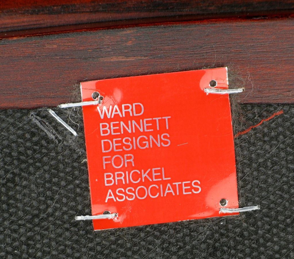 Rare Ward Bennett Set Of Four Bent Ash Wood Chairs 5