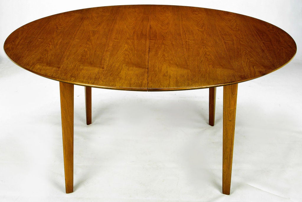 Edward Wormley Oval Walnut Dining Table