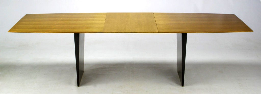 Tawi Wood Extension Dining Table By Edward Wormley For Dunbar 5