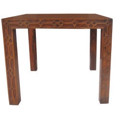 Parson's Style Chippendale Rosewood Table