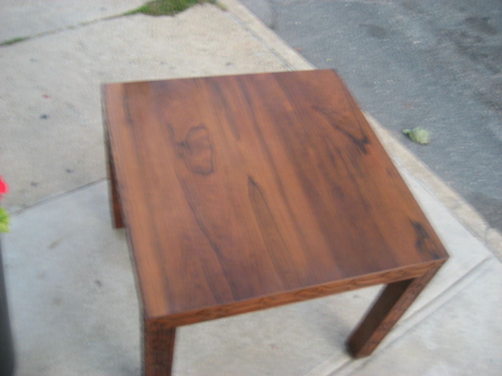 Parson's Style Chippendale Rosewood Table