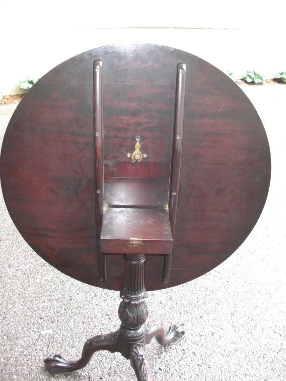 reproduction tilt top table