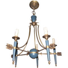 40's /50's neoclassical syle arrow chandelier