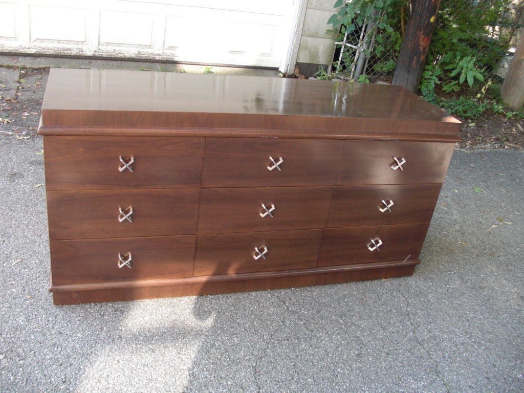 Mid century credenza/ sideboard in the style of Paul Frankl