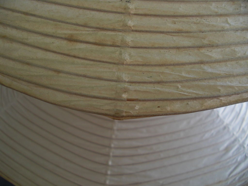 Large  paper lamp by Noguchi 2
