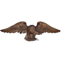 large carved  and gilt wood eagle by Palladio, Italy