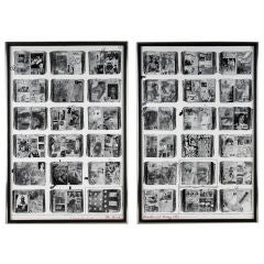 Peter Beard "Bicentennial Diary 1976 " Photogravure Diptych