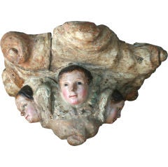 Large Spanish Colonial Alter Fragment