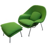 Eero Saarinen for Knoll Womb Chair and Ottoman